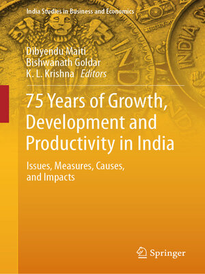 cover image of 75 Years of Growth, Development and Productivity in India